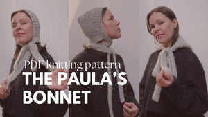 THE PAULA'S BONNET KNITTING PATTERN