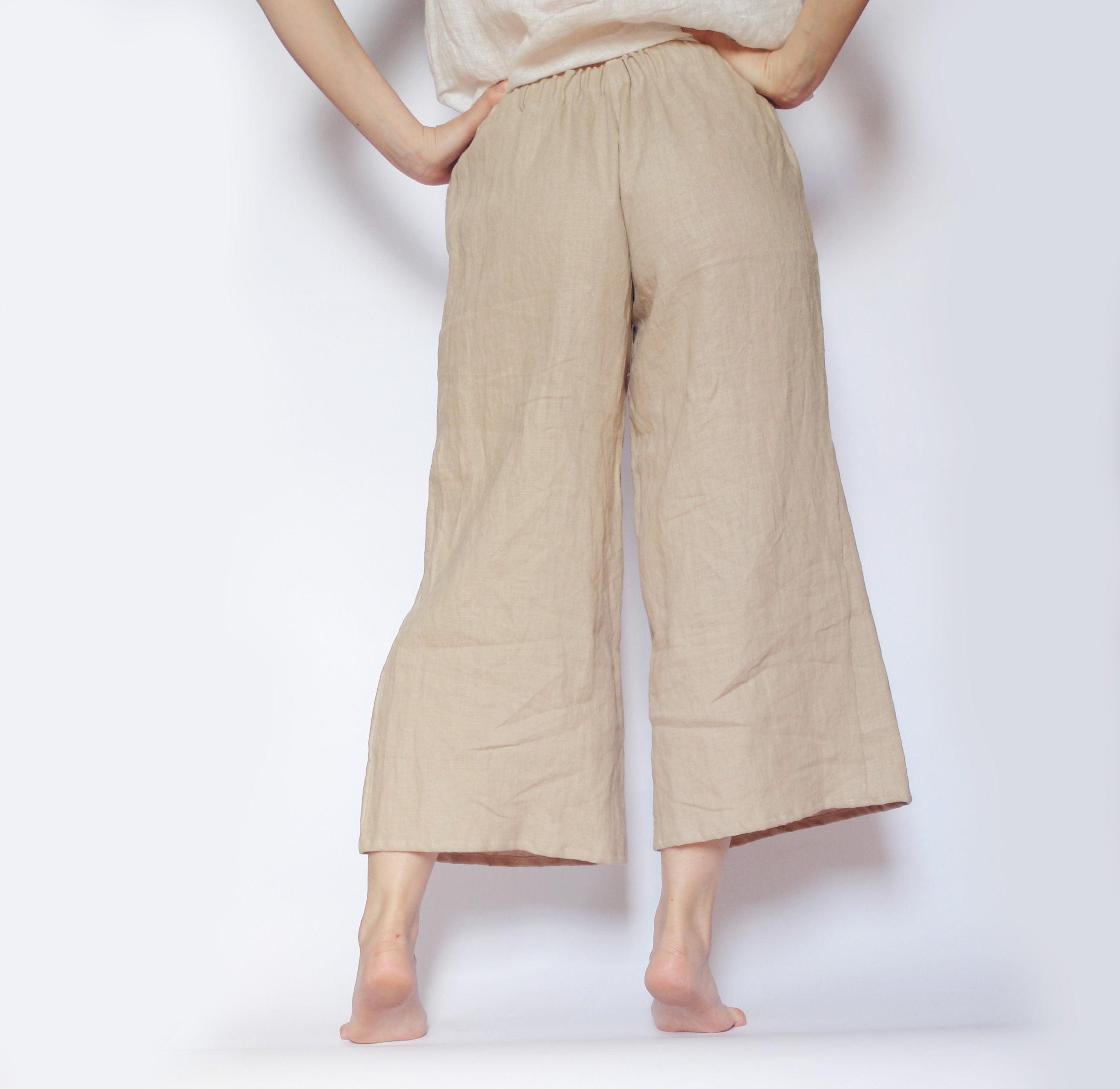 LINEN CULOTTES