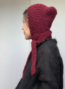 BURGUNDY THE PAULA'S BONNET