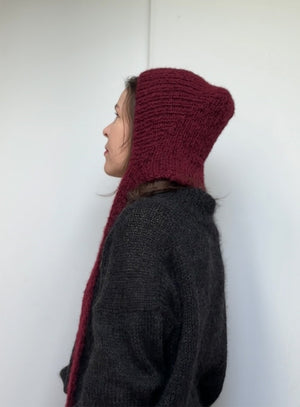 BURGUNDY THE PAULA'S BONNET