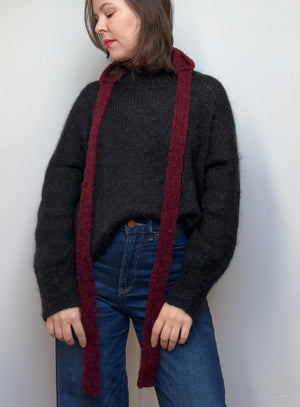 BURGUNDY THE PAULA'S BONNET