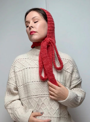 SOFT RED THE PAULA'S BONNET