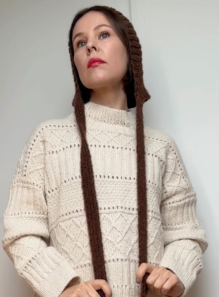 BROWN THE PAULA'S BONNET