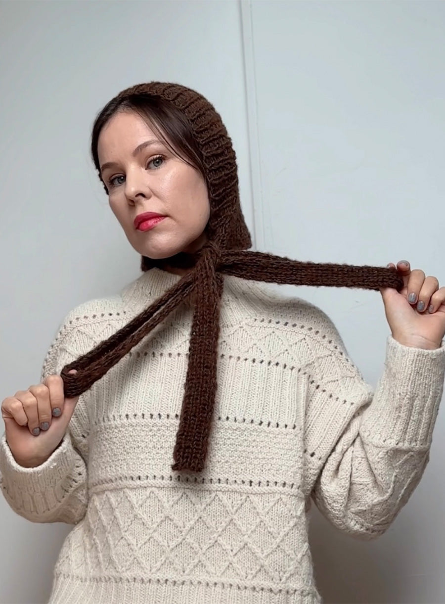 BROWN THE PAULA'S BONNET