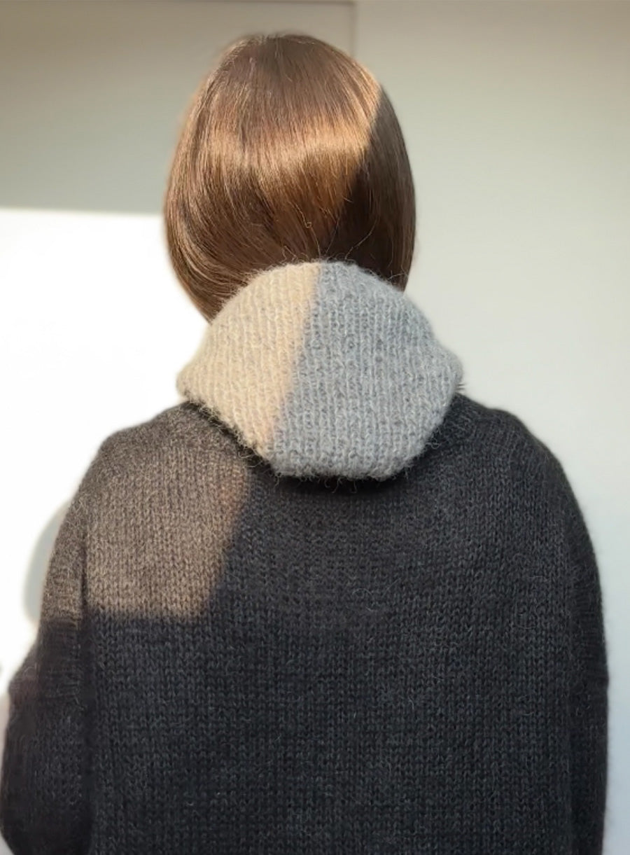 grayalpacaknitted hat