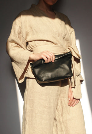Japanese-Inspired Beige Linen Kimono – Versatile and Breathable for Every Season