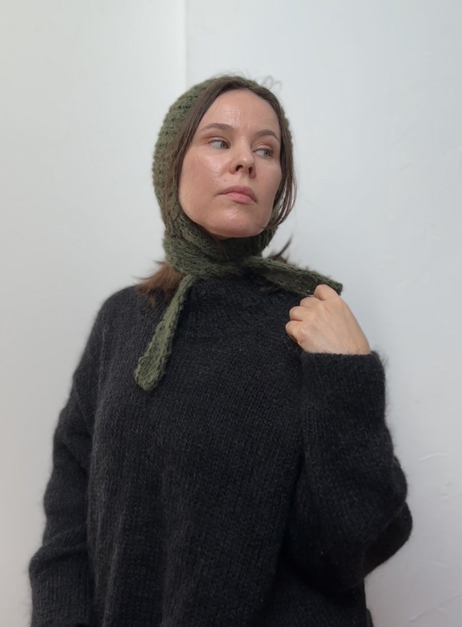 knitted hat for winter