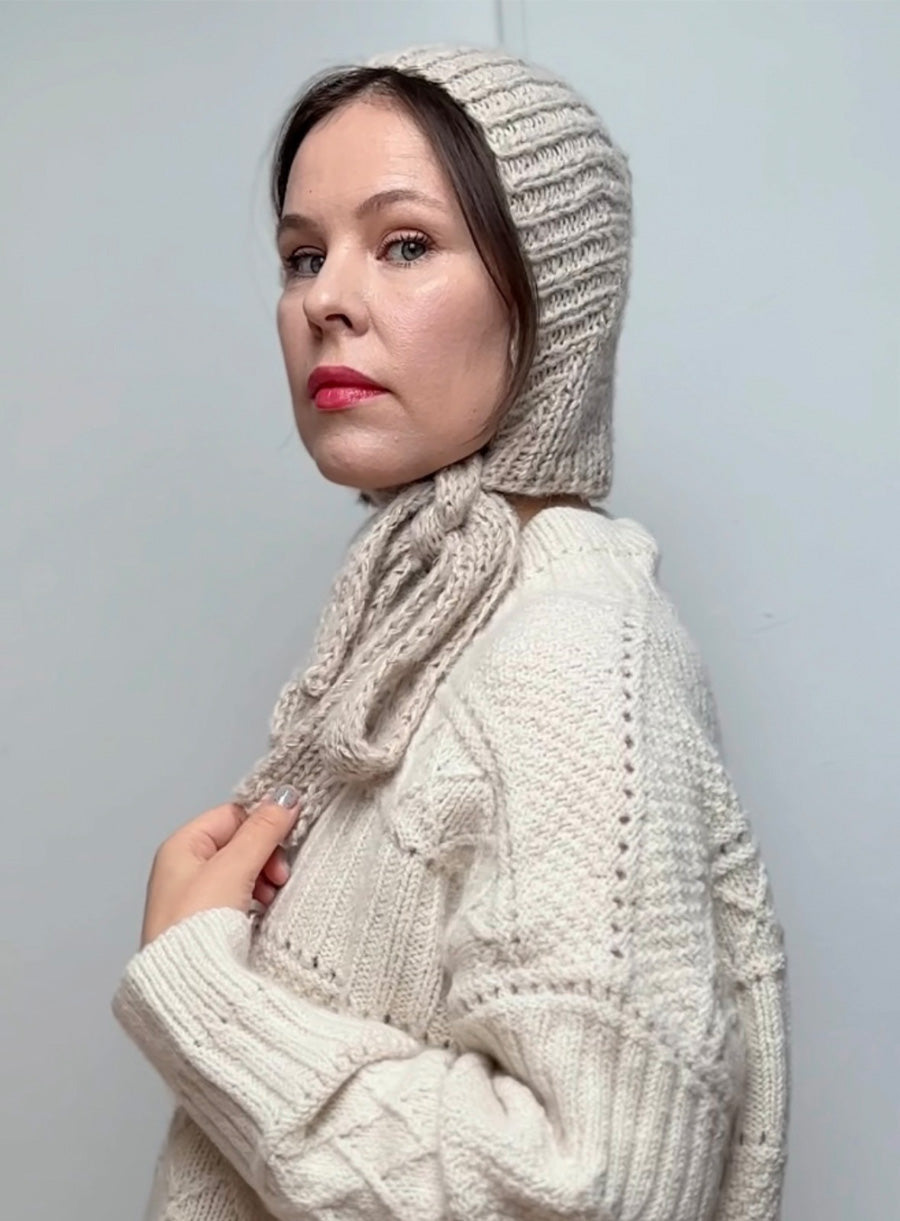 BEIGE THE PAULA'S BONNET