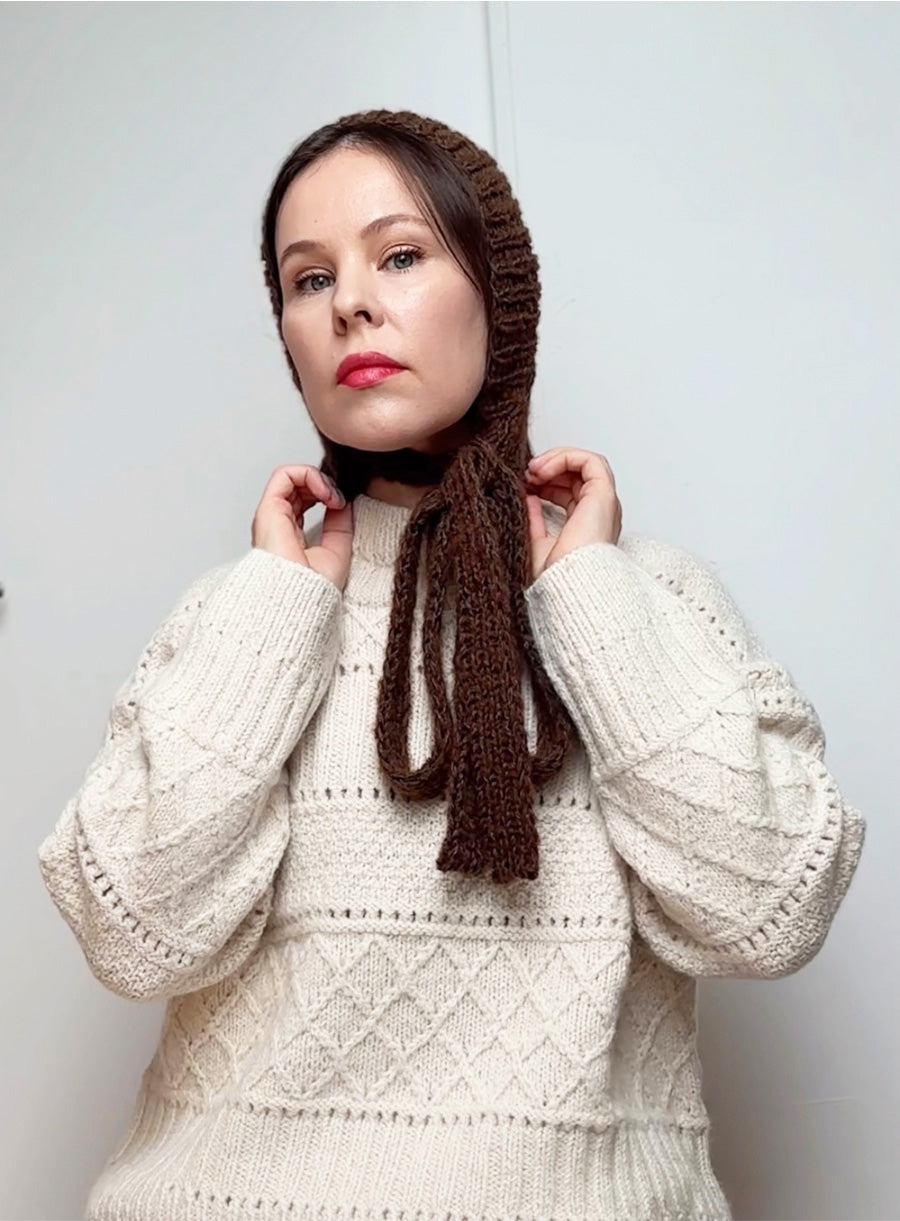 BROWN THE PAULA'S BONNET