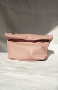 Leather lunch bag