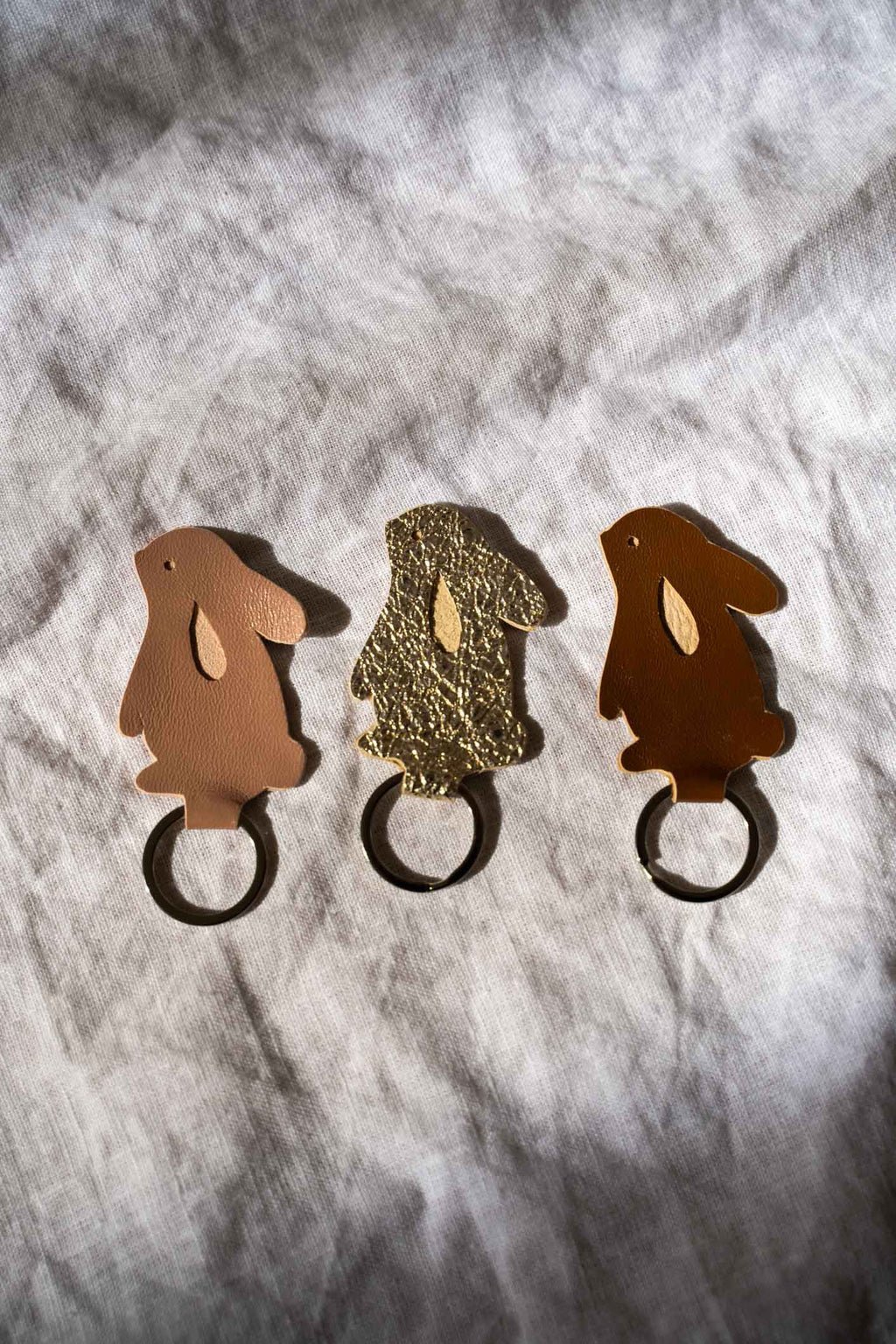 leather keychain